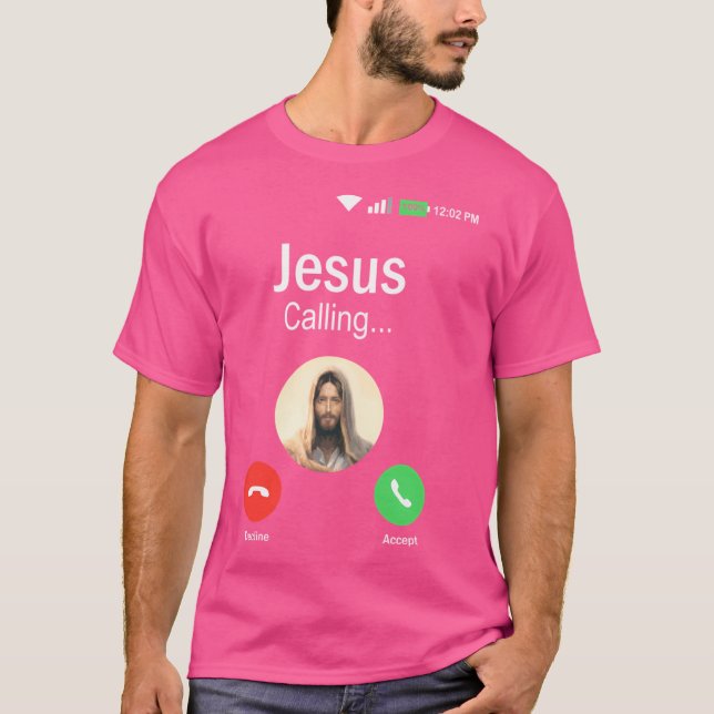 Funny Jesus bekommt religiöse Christliche Taufen G T-Shirt (Vorderseite)