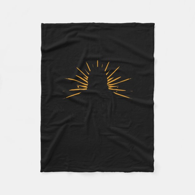 Funny Jesus Christlich beten - Enttreibungen alle Fleecedecke (Vorderseite)