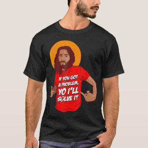 Funny Jesus Christlich Meme Yo werde ich es lösen T-Shirt
