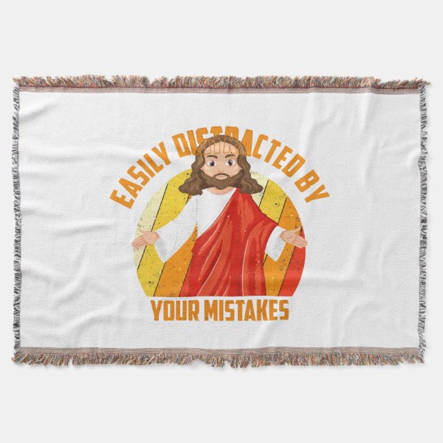 Funny Jesus Decke (Vorderseite)