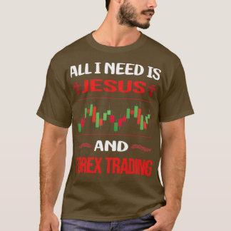 Funny Jesus Forex Trading Trading T-Shirt