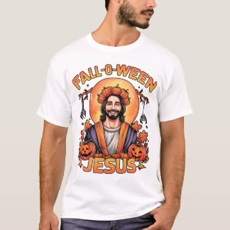 Funny Jesus Halloween Spooky Holiday Tshirt