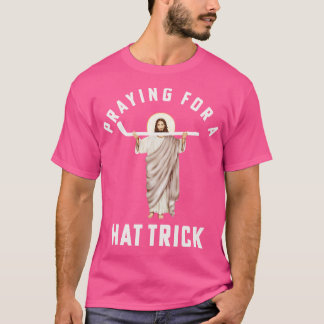 Funny Jesus Hockey Religious Hockey Gebet für ein  T-Shirt