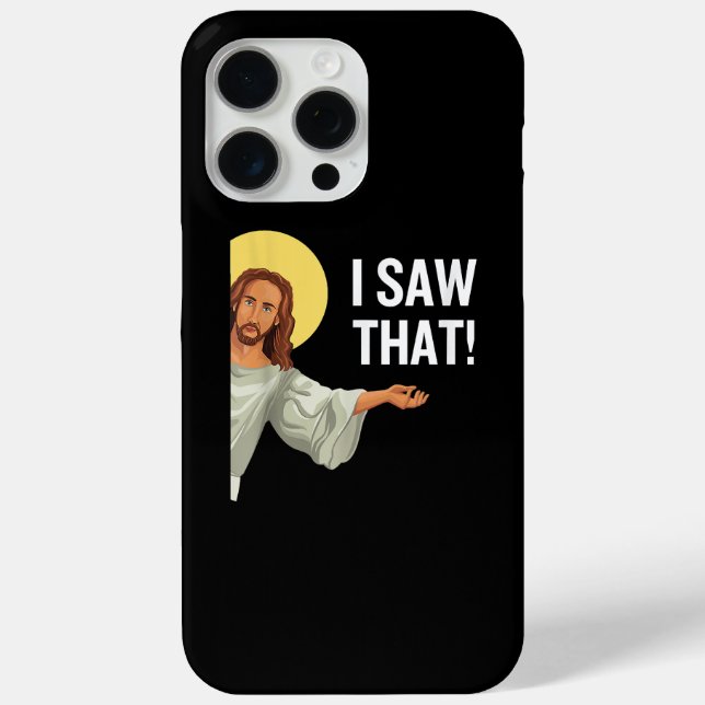 Funny Jesus Meme sah ich, dass Christlicher Zitat  Case-Mate iPhone Hülle (Rückseite)
