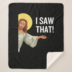 Funny Jesus Meme sah ich, dass Christlicher Zitat  Sherpadecke