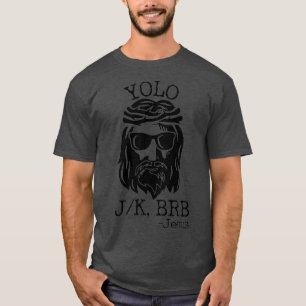 Funny Jesus Ostern YOLO JK BRB Sims Premium T-Shirt