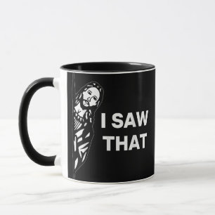 Funny Jesus sah ich, dass Tasse