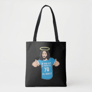Funny Jesus Shirt Christlich Meme Yo werde ich es 