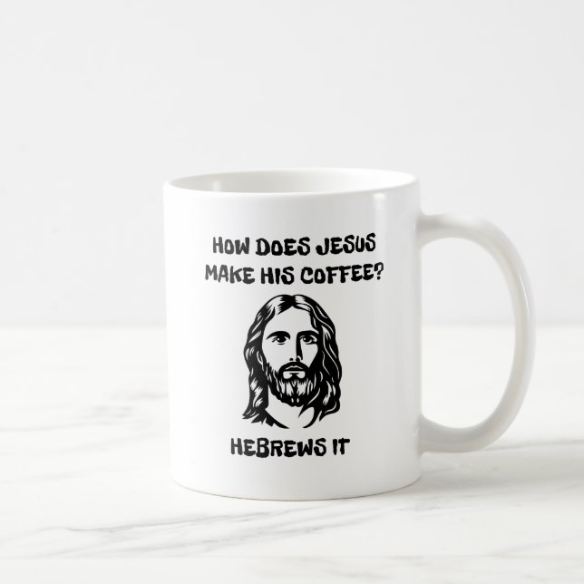 Funny Jesus Tasse (Rechts)