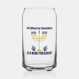 Funny Jewish Anti Trump Politisch Hanukkah Dosenglas