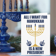 Funny Jewish Anti Trump Politisch Hanukkah
