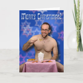 Funny Jewish Christmas Card Feiertagskarte