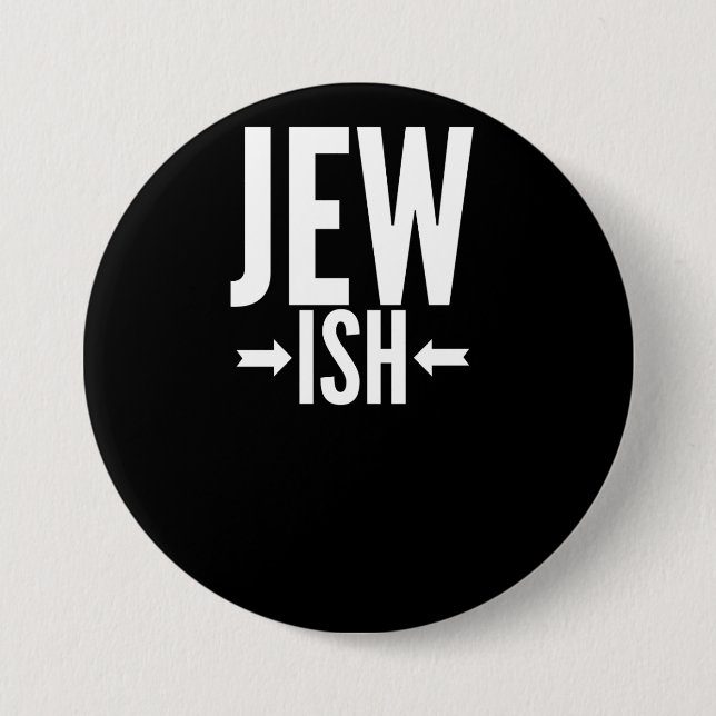 Funny Jewish Gift für Bat/Bar Mitzvah oder Hanukka Button (Vorderseite)