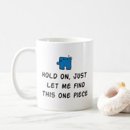 Funny Jigsaw Puzzle Tasse - Puzzle Lover Geschenk 