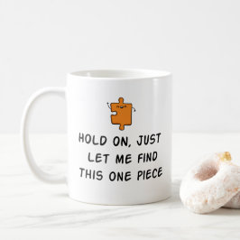 Funny Jigsaw Puzzle Tasse - Puzzle Lover Geschenk 