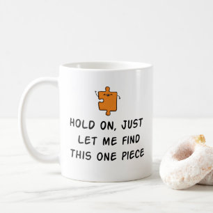Funny Jigsaw Puzzle Tasse - Puzzle Lover Geschenk 