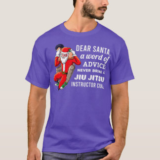 Funny Jiu Jitsu Instructor Weihnachten MIXED MARTI T-Shirt