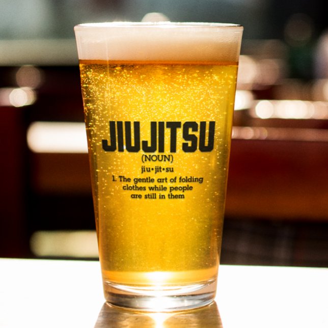 Funny Jiu Jitsu Sprichwort Glas (Von Creator hochgeladen)