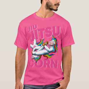 Funny Jiu Jitsu Unicorn Niedlich Jitsucorn Unicorn T-Shirt