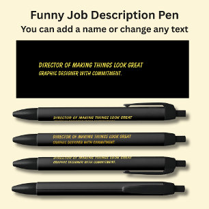 Funny Job Title - Die Dinge gut aussehen lassen Kugelschreiber