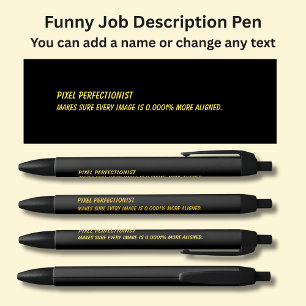 Funny Job Title - Pixel Perfectionist Kugelschreiber