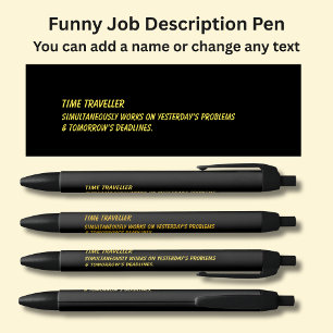 Funny Job Title - Time Traveller Kugelschreiber