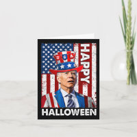 Funny Joe Biden 4. Juli Glücklichen Halloween Amer