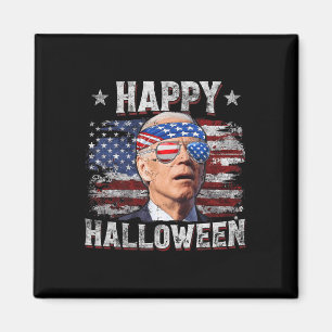 Funny Joe Biden 4. Juli Glücklichen Halloween Amer Magnet