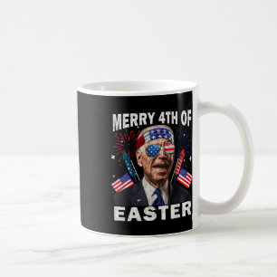 Funny Joe Biden 4. Juli Shirt Merry 4. Eas Kaffeetasse