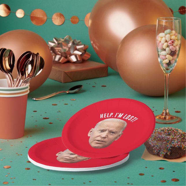 FUNNY JOE BIDEN BIRTHDAY PARTY PAPER TELLER (Multi)