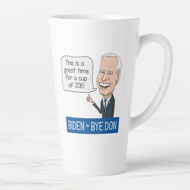 Funny Joe Biden Cup of Joe Milchtasse (Rechts)
