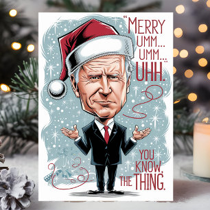 Funny Joe Biden Frohe Weihnachten Sie wissen, was 