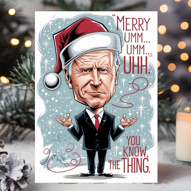 Funny Joe Biden Frohe Weihnachten Sie wissen, was  (Von Creator hochgeladen)