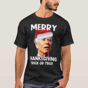 Funny, Joe, Biden, Fröhlich, Erntedank, Ugly, Weih T-Shirt