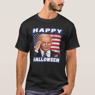 Funny Joe Biden Happy Halloween 4. Juli Indepe T-Shirt