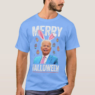 Funny Joe Biden Happy Halloween Konfuse Ostern Da T-Shirt