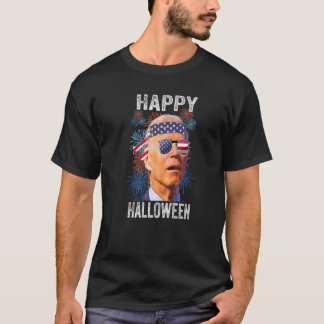 Funny Joe Biden Happy Halloween Verwirrt für 4th O T-Shirt
