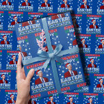 Funny Joe Biden Happy Oaster Christmas Blue Geschenkpapier<br><div class="desc">Funny Joe Biden Happy Osterweihnachtsblauer Umschlag Papier Anti-Biden-Mem ist ein perfektes Geschenk für Republikaner,  Anti-Demokraten,  Anti-Liberale,  die politische Satire und Spaß Liebe. Joe Biden Merry Patricks Ostern Weihnachten 4. Juli.</div>