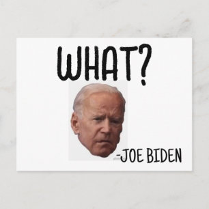 FUNNY JOE BIDEN POSTCARDS POSTKARTE