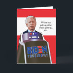 Funny Joe Biden über den Hill Präsident Birthday Karte<br><div class="desc">Schicken Sie eine aktuelle und lustige Geburtstagskarte, um die US-Präsidentschaftswahlen 2020 zu überstimmen, und lass locker mit politischem Humor, um das Jahr zu erhellen. Sleepy Joe Biden wird hier als Captain Pike dargestellt, indem er durch seinen Roboter-Rollstuhl Dinge kommuniziert, um Ihre Freunde und Familie daran zu erinnern, dass wir nicht...</div>