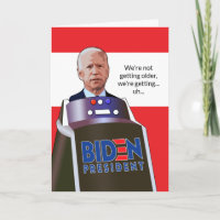 Funny Joe Biden über den Hill Präsident Birthday