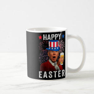 Funny Joe Biden verwirrte glückliche Ostern für 4. Kaffeetasse