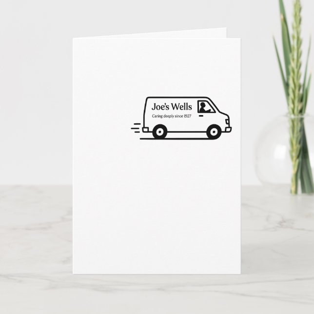 Funny Joe's Wells Get Well Karte (Vorderseite)