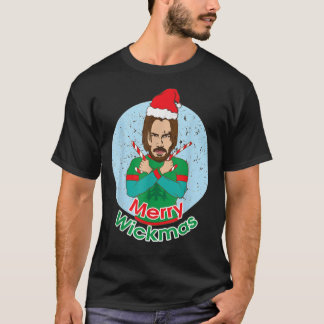Funny John Dog Idea Wick Vorweihnachtsfest X-Mas   T-Shirt
