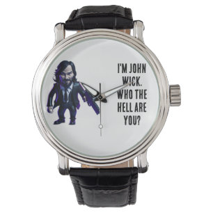 Funny John Wick Baba yaga Armbanduhr