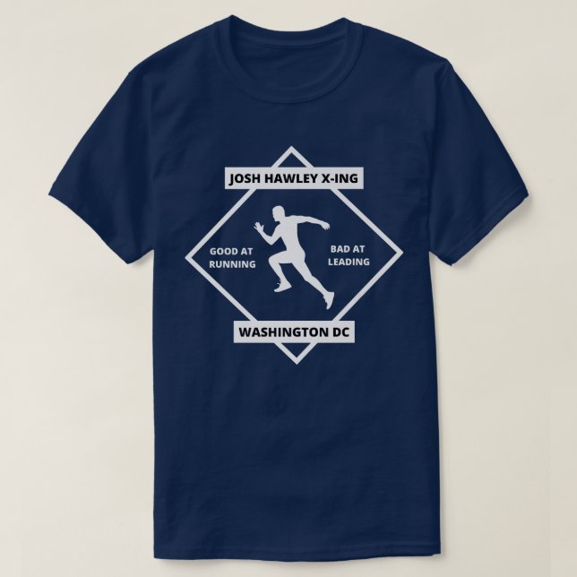 Funny Josh Hawley RunFunny Josh Hawley Running T-Shirt (Design vorne)