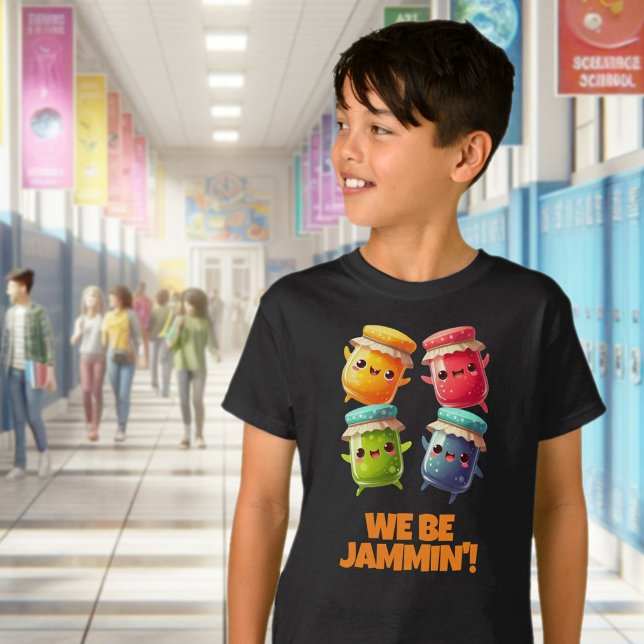 Funny Joyful Jumping Jars Jubilant Jam T-Shirt (Von Creator hochgeladen)