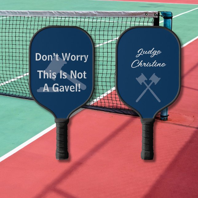 Funny Judge Statement Pickleball Schläger (Von Creator hochgeladen)