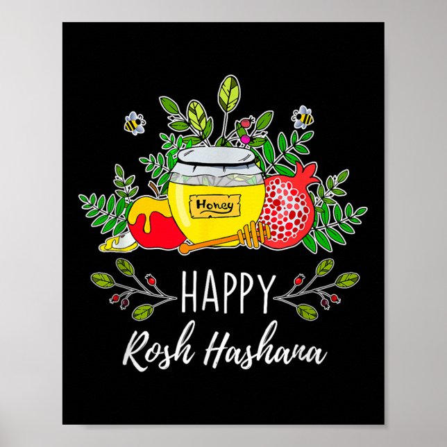 Funny jüdisch Rosh Hashanah _ Judengeschenk _ Poster (Vorne)