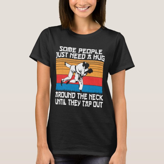 Funny Judo Jiu Jitsu Martial Arts Humor  T-Shirt (Vorderseite)